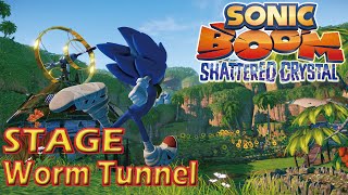 Sonic Boom Shattered Crystal 3Ds - Scrapyard Worm Tunnel