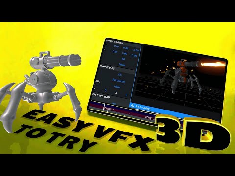 How To Create SCI-FI VFX Asset - Node video 3D Model Tutorial