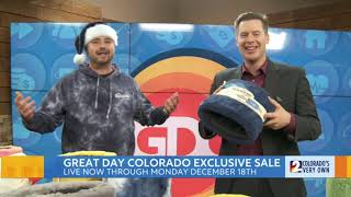 The Travel Pillow w Arm Hole for Side Sleeping & Cuddling Fox31 Great Day Colorado Blair Bryngelson