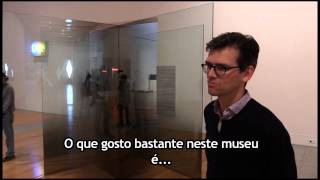 Vox Pop: Larry Bell - Vertical Gradient on the Long Length, 1995 | Museu Coleção Berardo