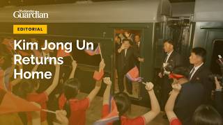 Full Kim Jong Un Returns to North Korea After China Visit and War Memorial Ceremony, Media Says Guide