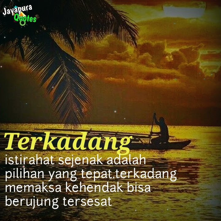 Story WhatsApp quotes literasi Pantai Harlem
