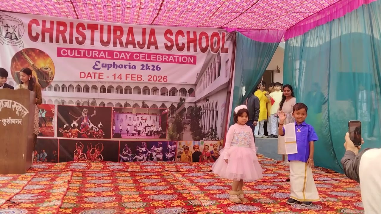 Cultural program 2026 Christuraja School Hata