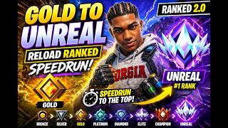 gold to Unreal Reload Ranked Speedrun in Fortnite Ranked 2.0 !
