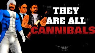 MDICKIE CHARACTERS ARE CANNIBALS