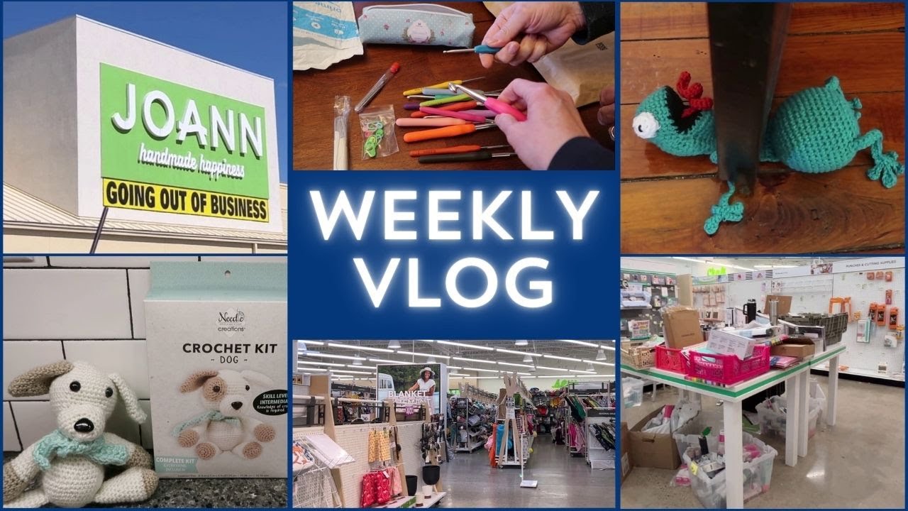 Crochet Kits Unboxing, Finished Projects & Review + Last Time in JoAnn Fabrics & Haul 3/17/25