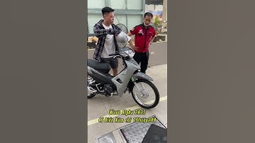 Wave Alpha 2025 Cổ Điển Xám mới nhất tháng 08/2025. Giá xe Wave Alpha 110 mới nhất #motor17