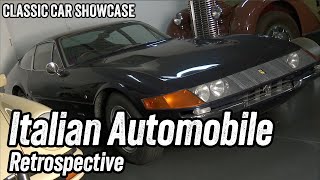 Italian Automobile Retrospective - Classic Car Showcase