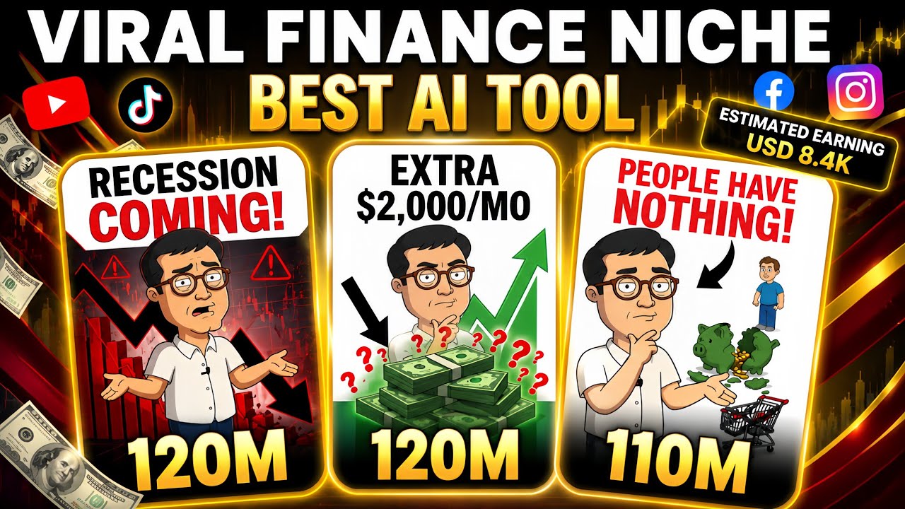 How to Create Viral Finance Videos with AI | Free Tools + High RPM YouTube Automation (2026)