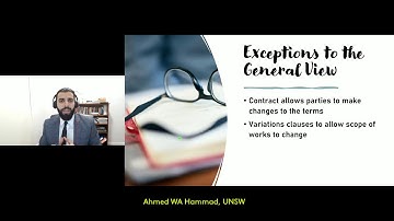 When can terms be changed - Wk4:S2