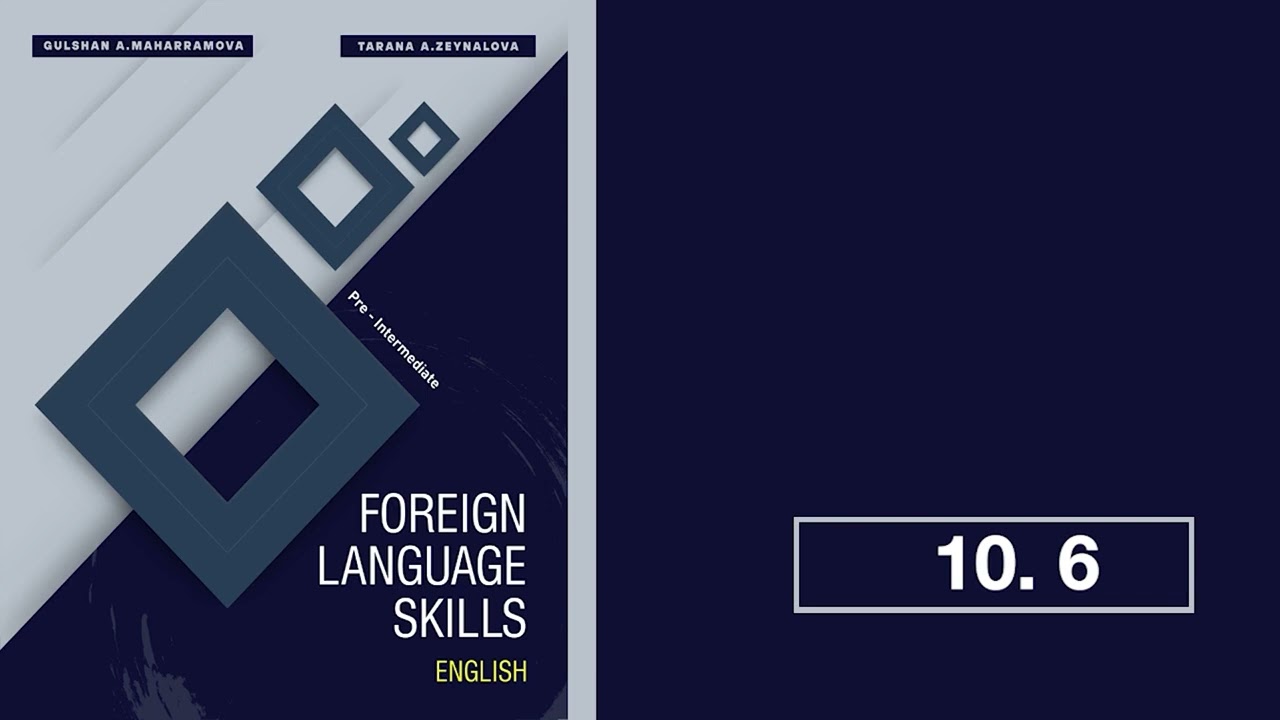 2025 Foreign Language Skills ( English) Pre - Intermediate (A2) - Audio Module 10