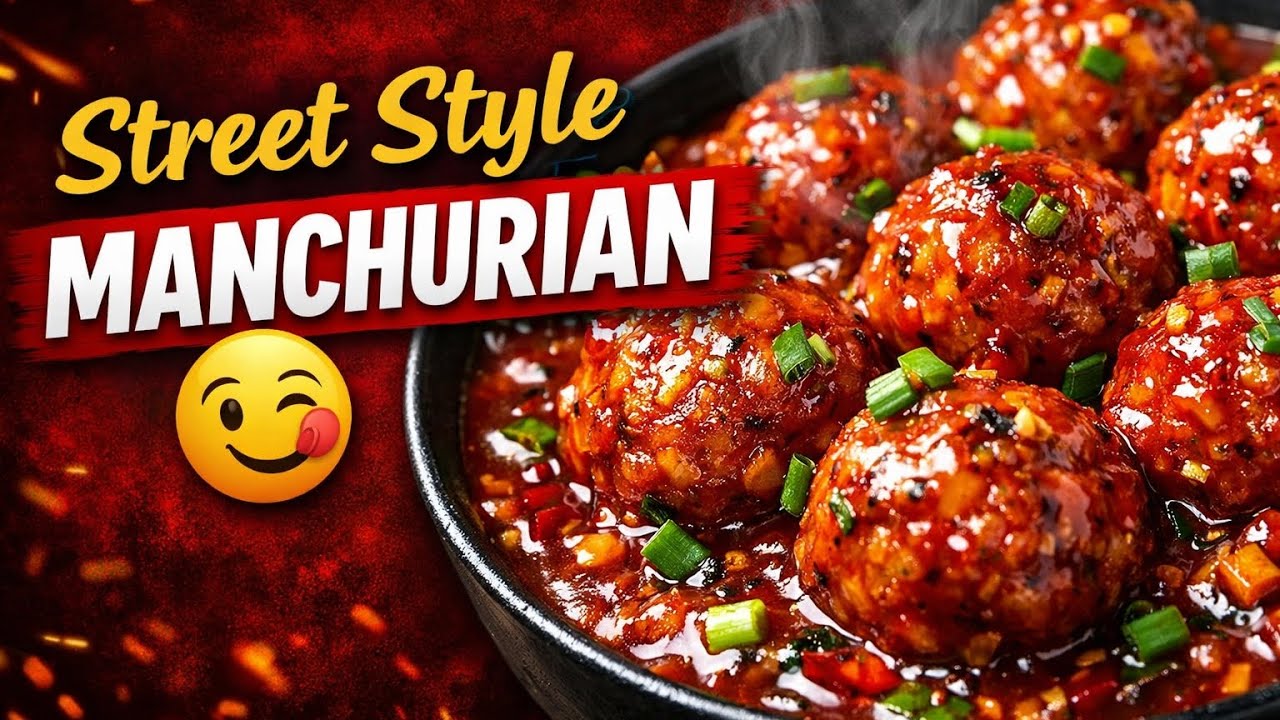 Street Style Veg Manchurian Recipe | Market Jaisa Taste 😋