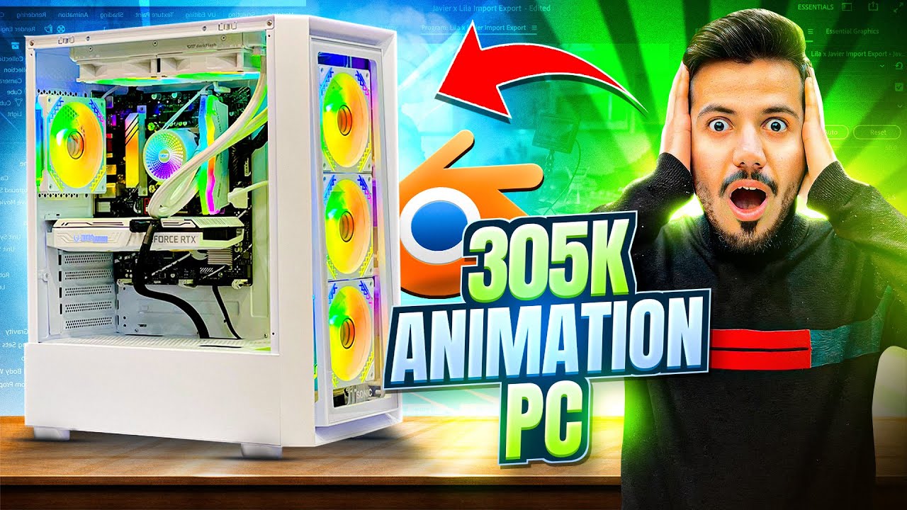 Rs 305K WHITE 3D Animation & Rendering PC Build in Pakistan - YouTube