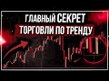 Как ПРАВИЛЬНО торговать по ТРЕНДУ! Обучение Трейдингу! Трейдинг с нуля