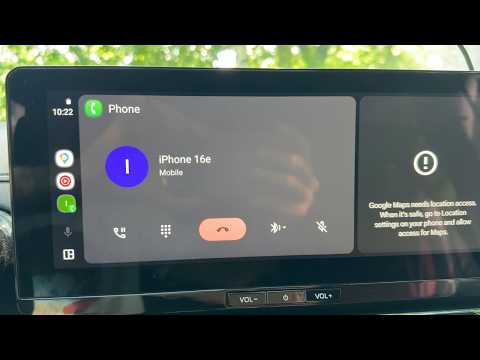 iPhone Air Carplay vs Samsung S26U Android Auto Incoming Calls on Toyota Land Cruiser 300 Multimedia