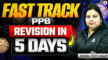 JAIIB PPB 5 Days Study Plan | JAIIB PPB Exam Strategy | JAIIB PPB English Medium | JAIIB PPB 2025