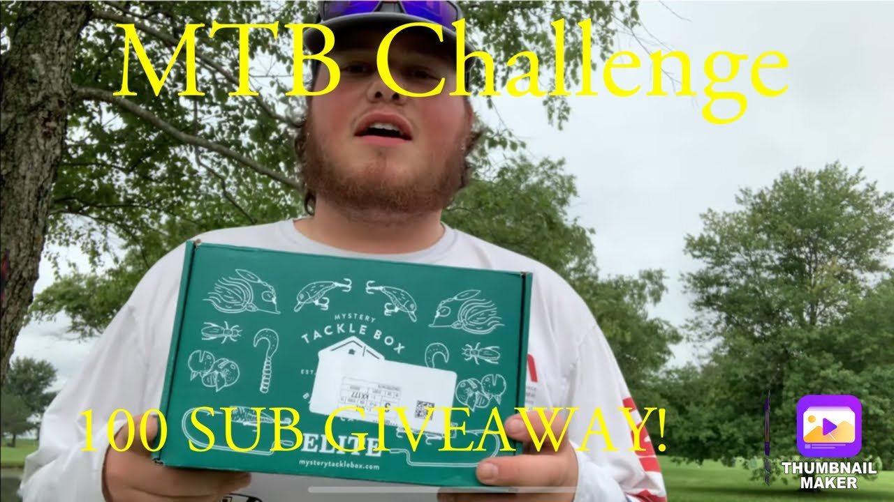 100 SUB GIVEAWAY RULES! Karl’s Mystery Tackle Box Challenge