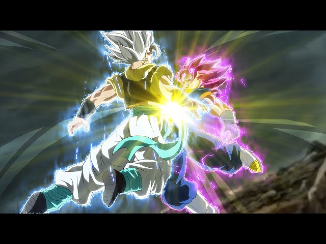 gogeta ssj5, the all mighty sayens had fused and unleashed …