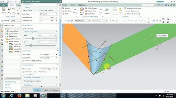 STYLED BLENDE IN UG NX