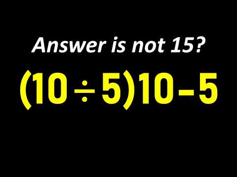 Almost Everyone Makes This Math Mistake