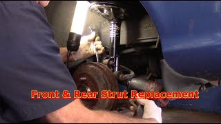 Replace Front &amp; Rear Struts Hyundai Accent