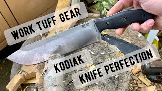 The WORK TUFF GEAR KODIAK. Large knife perfect