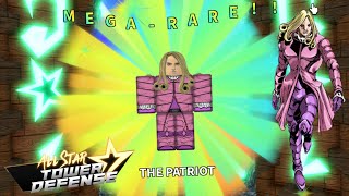 The Patriot (Funny Valentine), Roblox: All Star Tower Defense Wiki