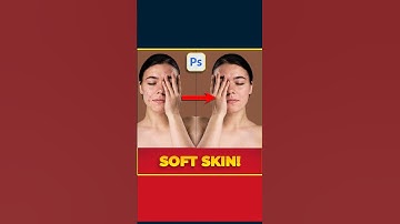 Soft Skin In Adobe Photoshop 2025! #shorts #photoshoptricks #tutorial