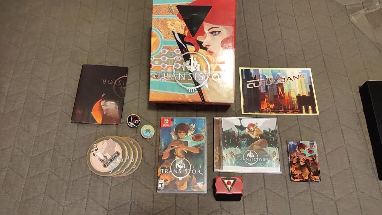 Transistor Collector's Edition Unboxing (Nintendo Switch) YouTube