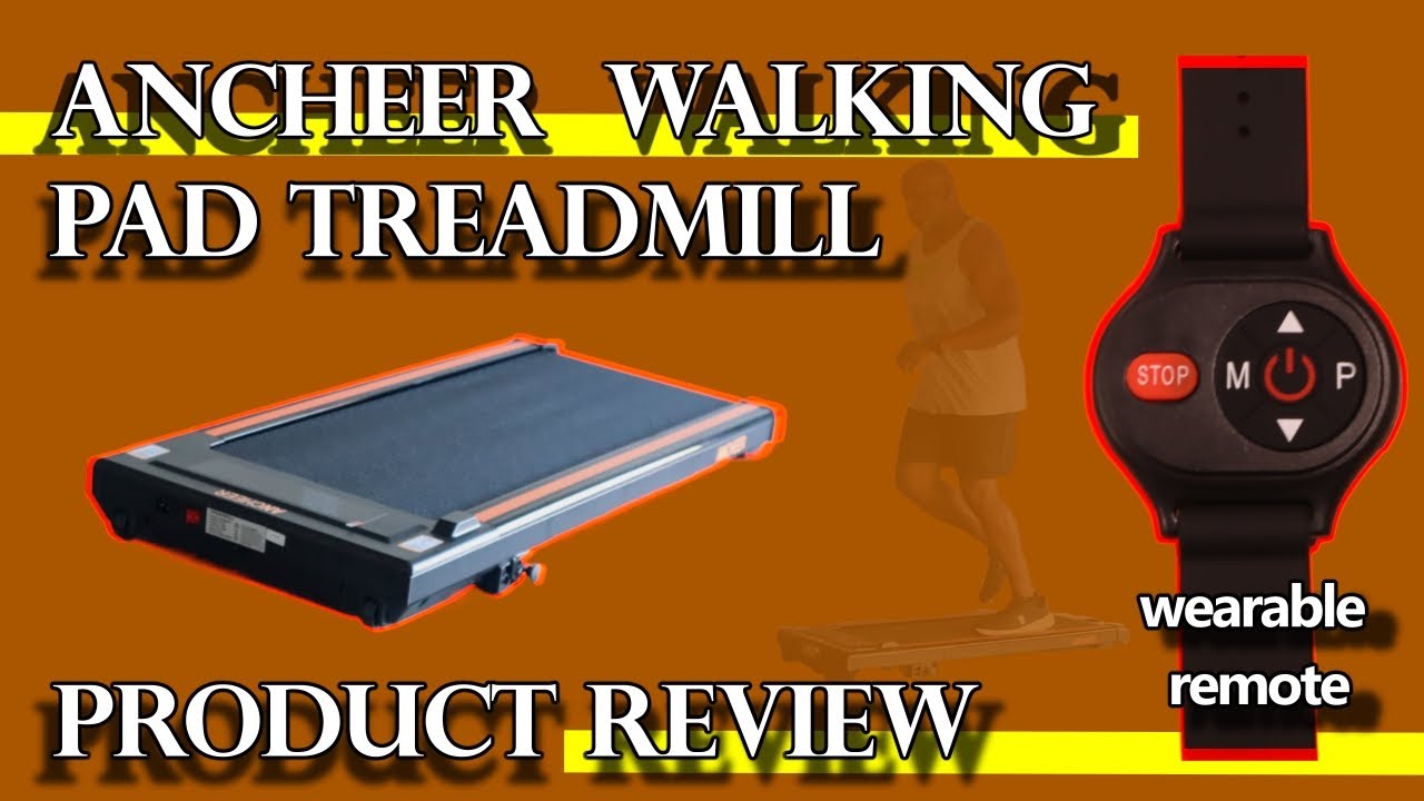 ancheer walking pad treadmill product review