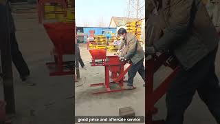 Interlock Mud Block Compressed Stabilised on site production  #brick
