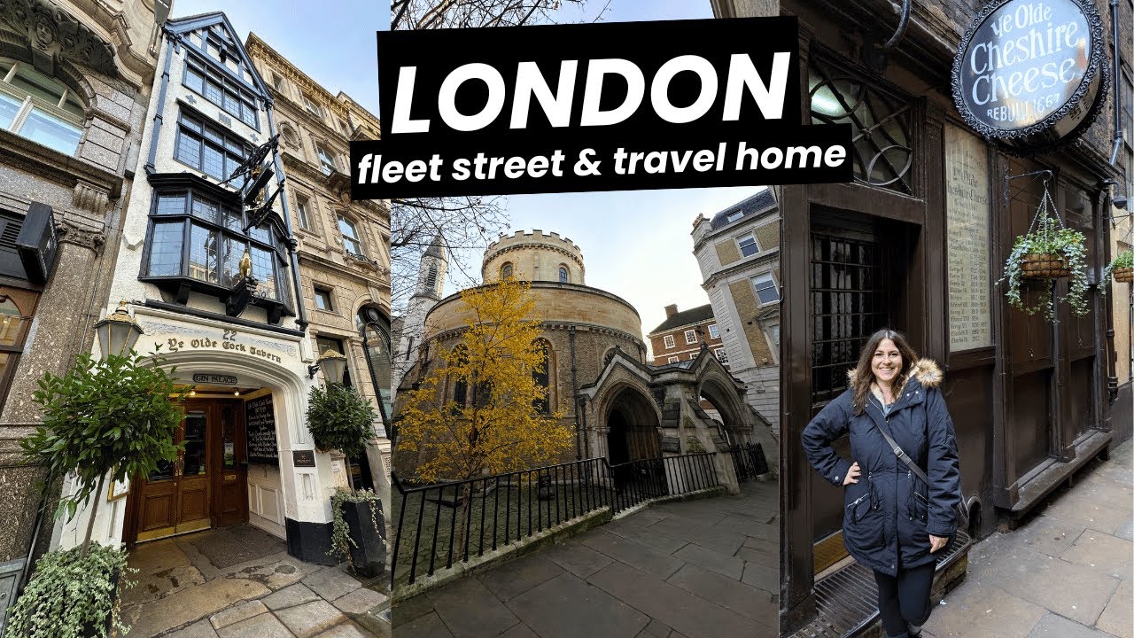 ПЕРВОЕ ПУТЕШЕСТВИЕ В АНГЛИЮ | Лондонская Флит-стрит и прощание с Англией (на время!)