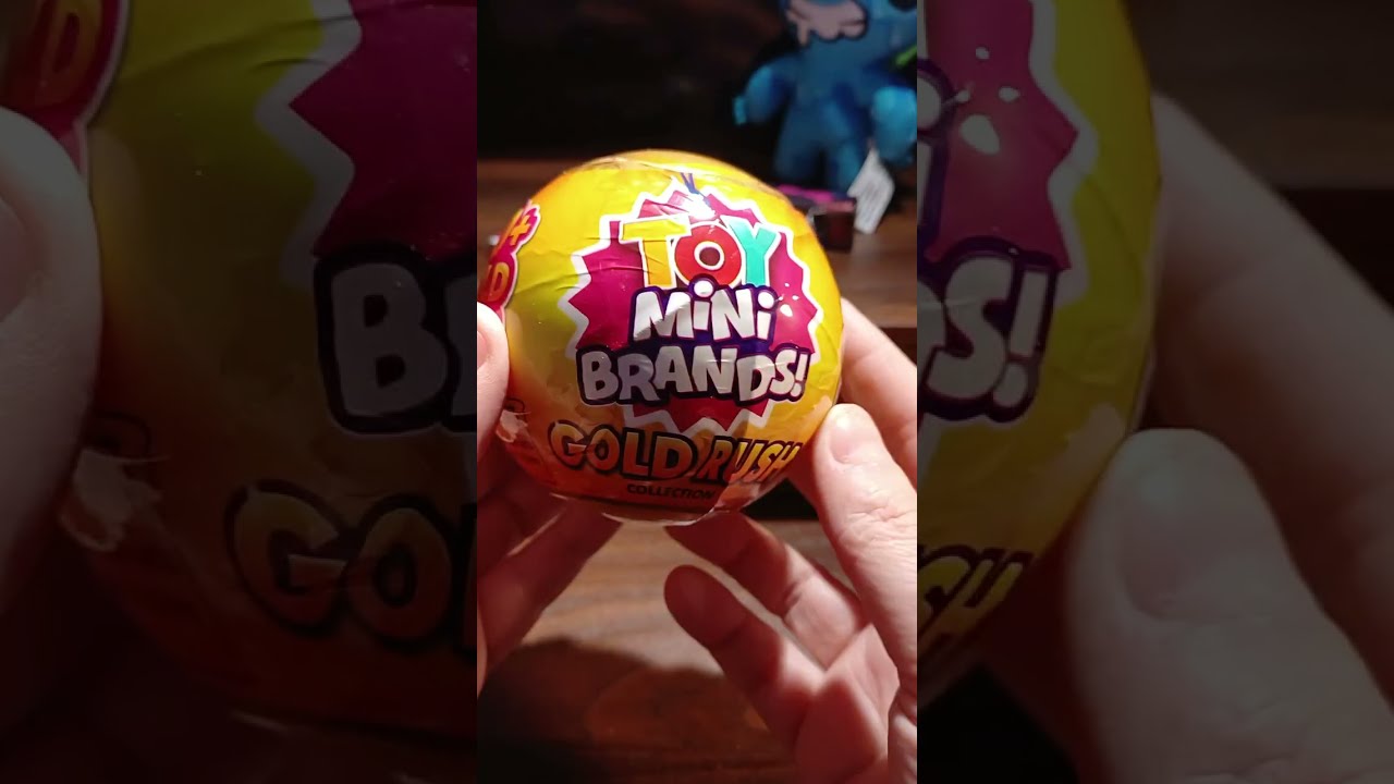 Распаковка игрушки Toy Mini Brands Gold Rush 