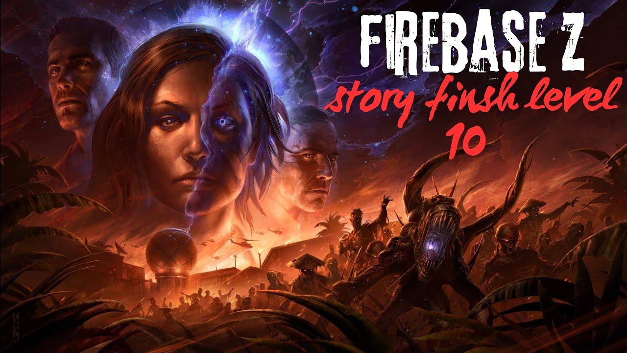 Firebase Z Story finish level 10 cod cold war zombie  4K
