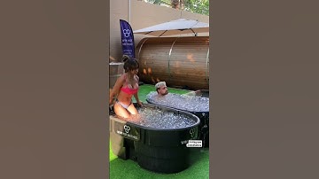 Funny thing about ice baths is…