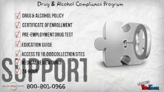 DOT Drug and Alcohol Testing Program FAA, FMCSA, FTA, USCG and PHMSA (1.800.801.0966)