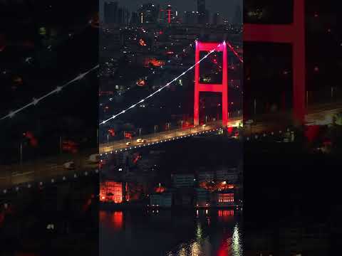 Istanbul beauty at Night #istanbul #turkiye #turkey