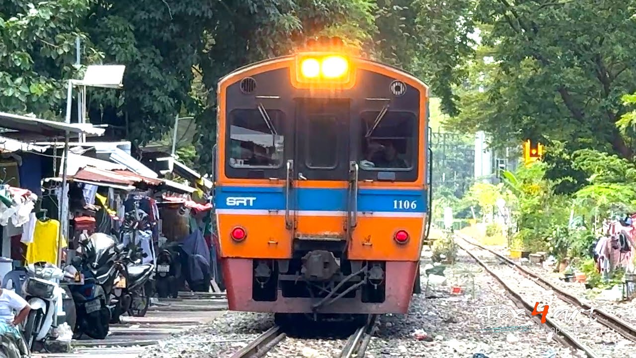 SRT Phayathai Rail Station Bangkok - 4K