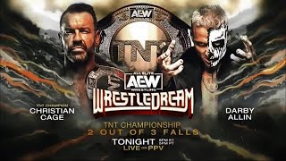 Aew Wrestledream 2023 Official Match Card