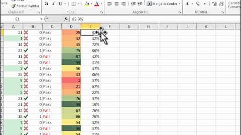 Conditional Formatting Excel 2010 Tutorial