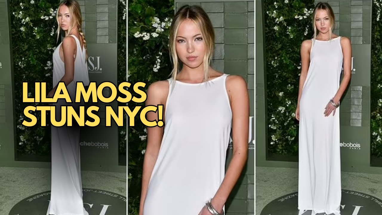 Lila Moss STUNS in Leggy Black Mini Dress at WSJ Innovators Awards — Fashion World in Awe!