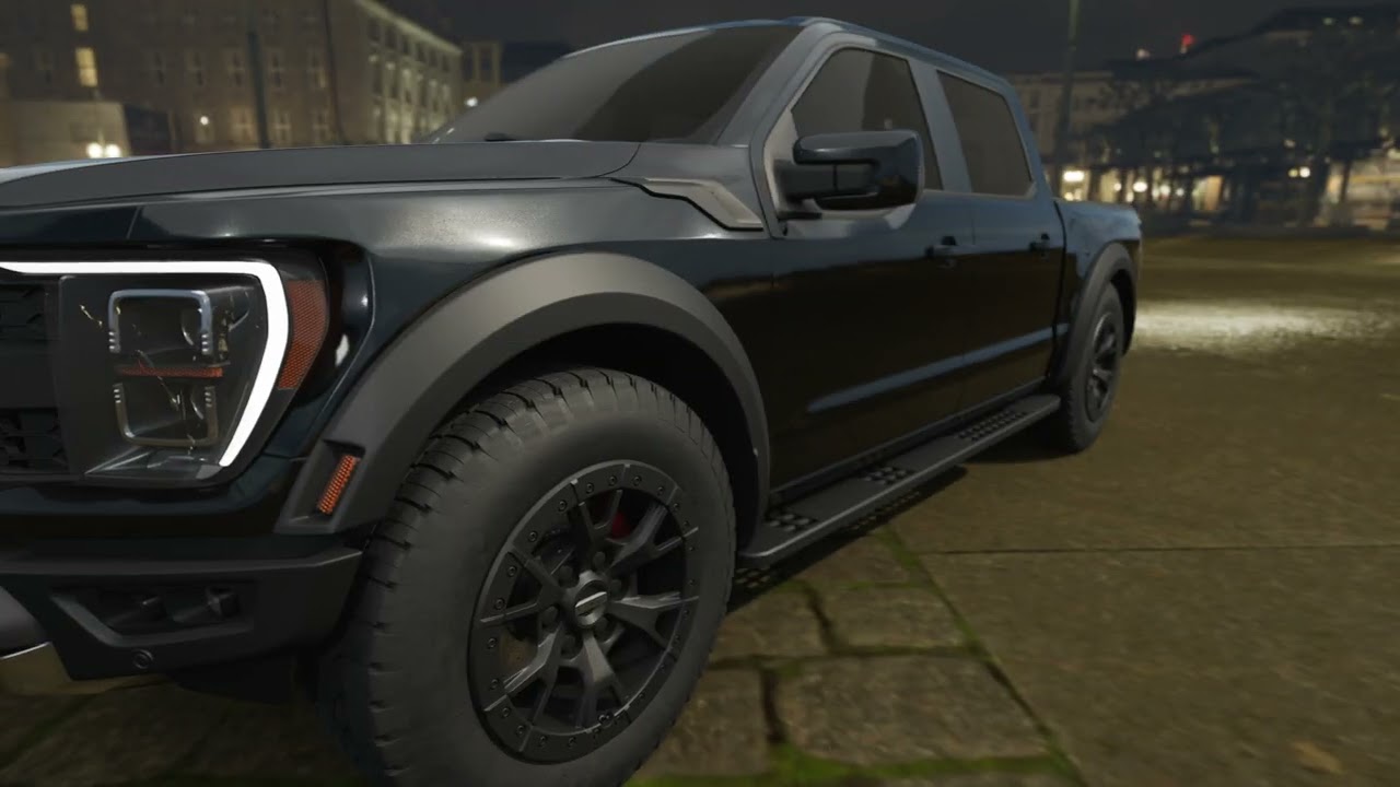 Ford F150 Raptor with 3M Gloss Midnight Blue Vinyl Wrap