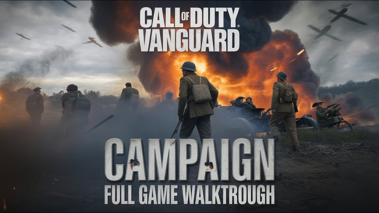 CALL OF DUTY VANGUARD Campaign FULL GAME Walkthrough