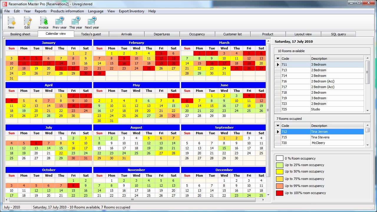 An introduction to Reservation Master