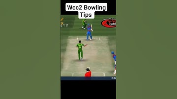 WCC 2 Bowling Tips Get 6 wickets on 6 balls ❤️ #cricket #babarazam