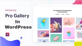 Add Gallery in Page Using Elementor Pro | Elementor Free
