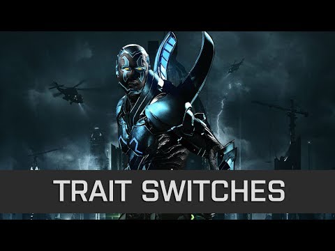 Injustice 2 - Blue Beetle Stance Switching After Specials - Tech Video