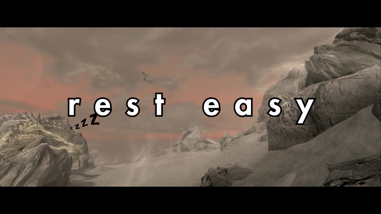 sometimes you just need to escape to the mountain... | throat of the world skyrim ambience