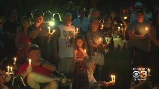 Hundreds Gather For Candlelight Vigil At Garden Of Reflection To Honor Victims Of 9/11 Attacks