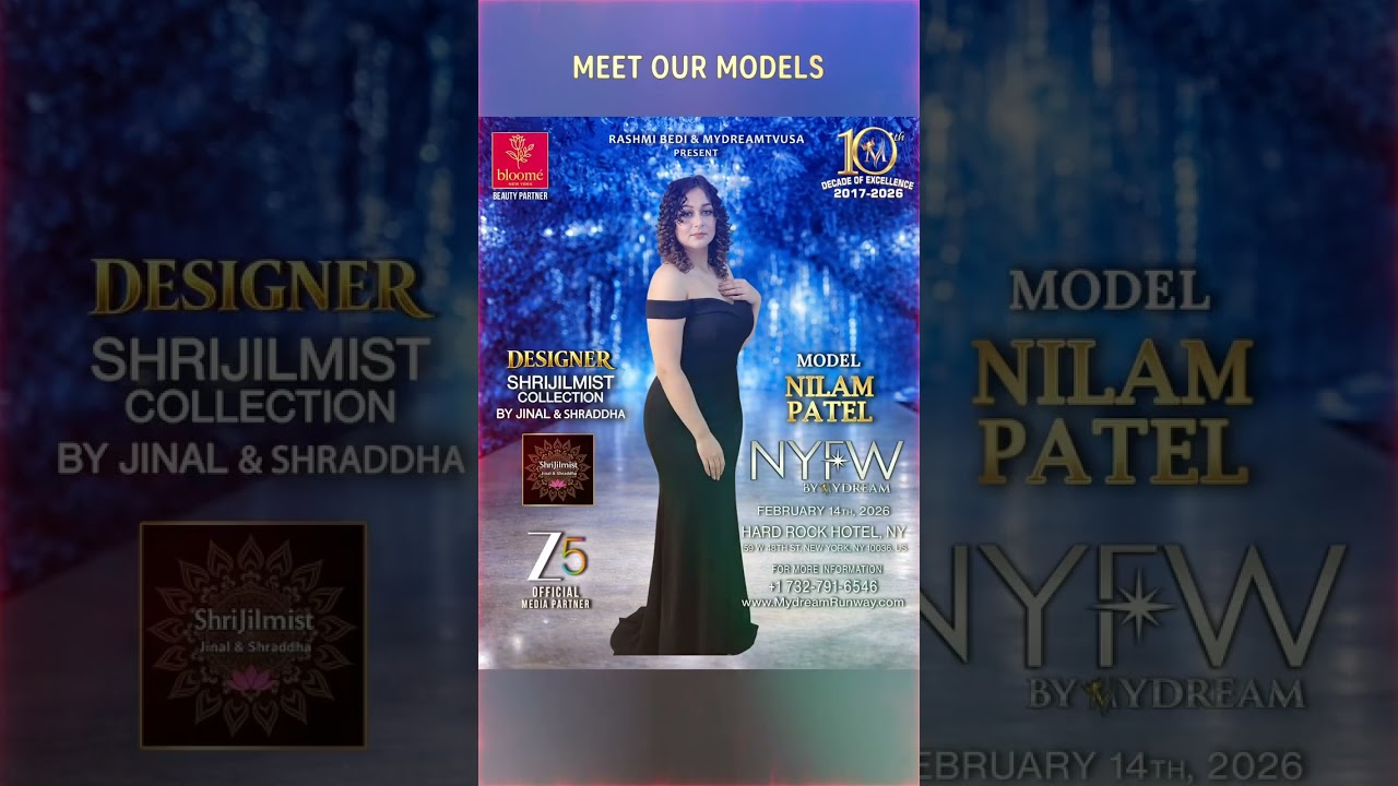 Неделя моды в Нью-Йорке от MyDream: Десятилетие превосходства | @MydreamTVUSA